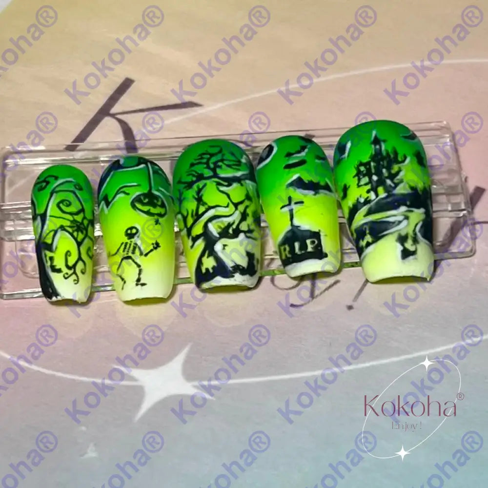 Kit de Press On Nails HG017 - Press On Nails Désign