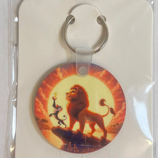 Porte-Clés RD021 Personnage Recto Verso – Porte-Clés Sublimé Résistant et Original Ø 5 cm