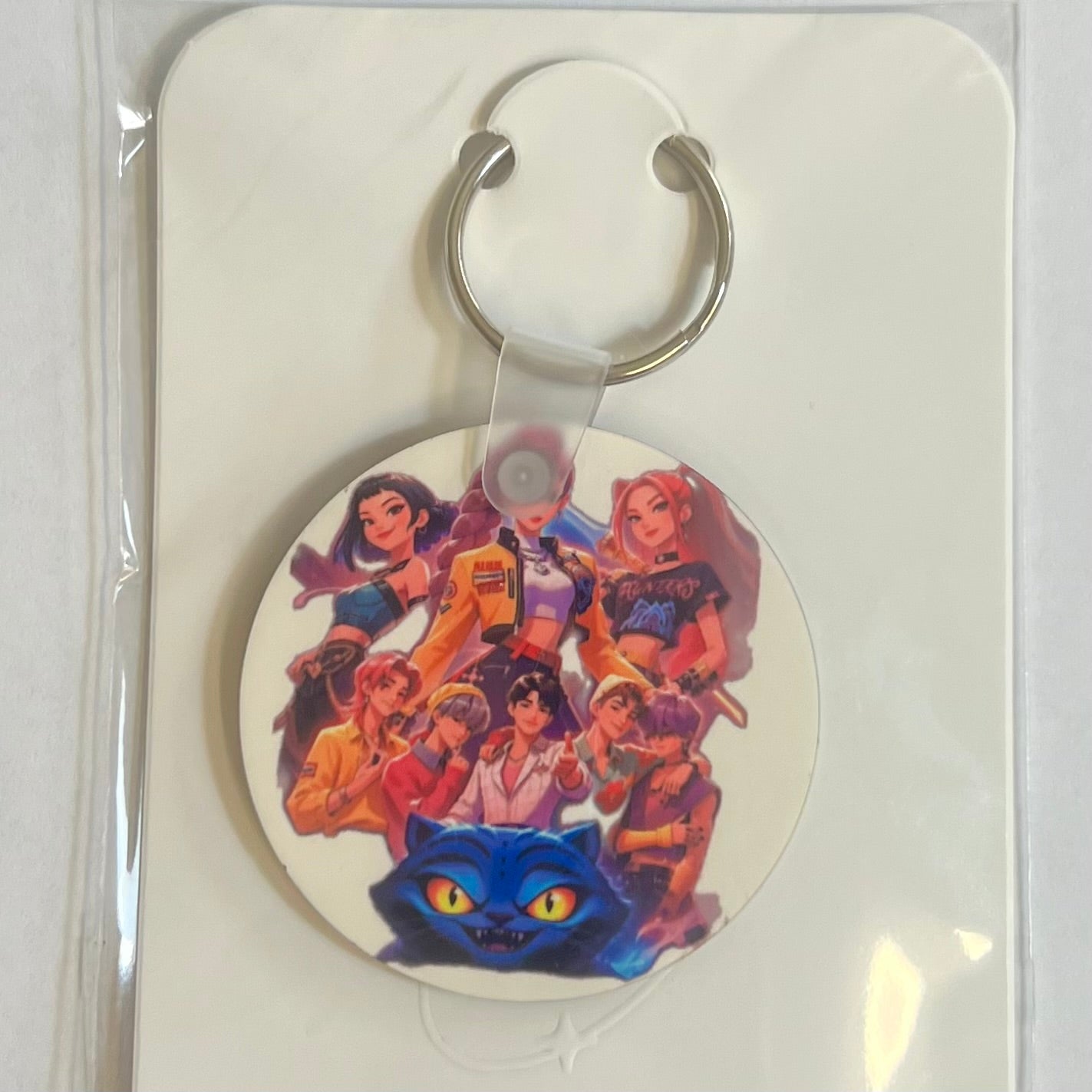 Porte-Clés RD034 Personnage Recto Verso – Porte-Clés Sublimé Résistant et Original Ø 5 cm