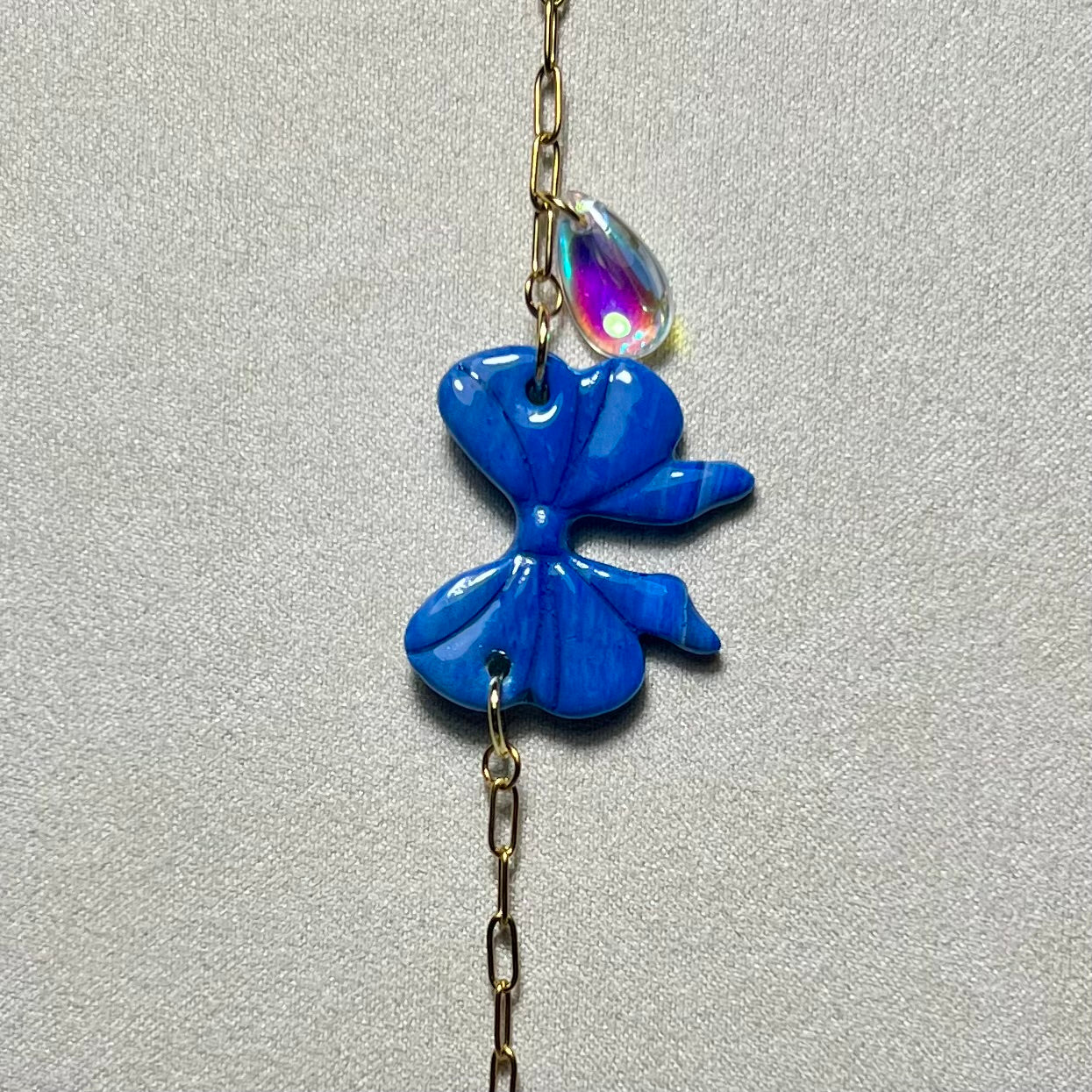 Bracelets Nolia – Nœud en pâte polymère et acier inoxydable