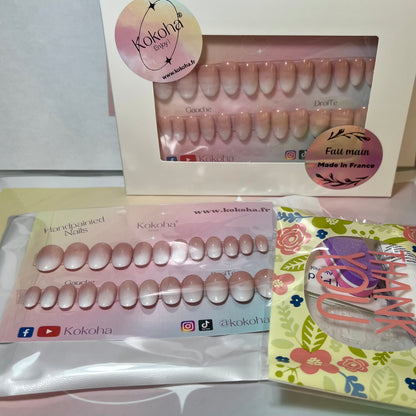 Kit Press On Nails “Fast Nails” F010 – Ongles parfaits en quelques minutes !