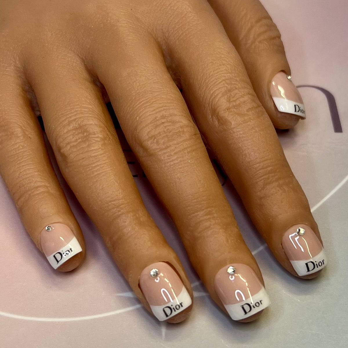 Fast Nails F015 French Chic avec Strass – Kokoha