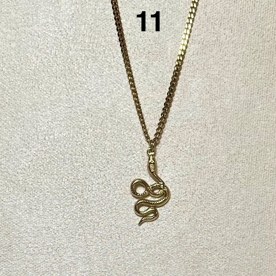 Collier en acier inoxydable N° 11 (50cm+ 5cm) – Ajustable, hypoallergénique et résistants à l’eau