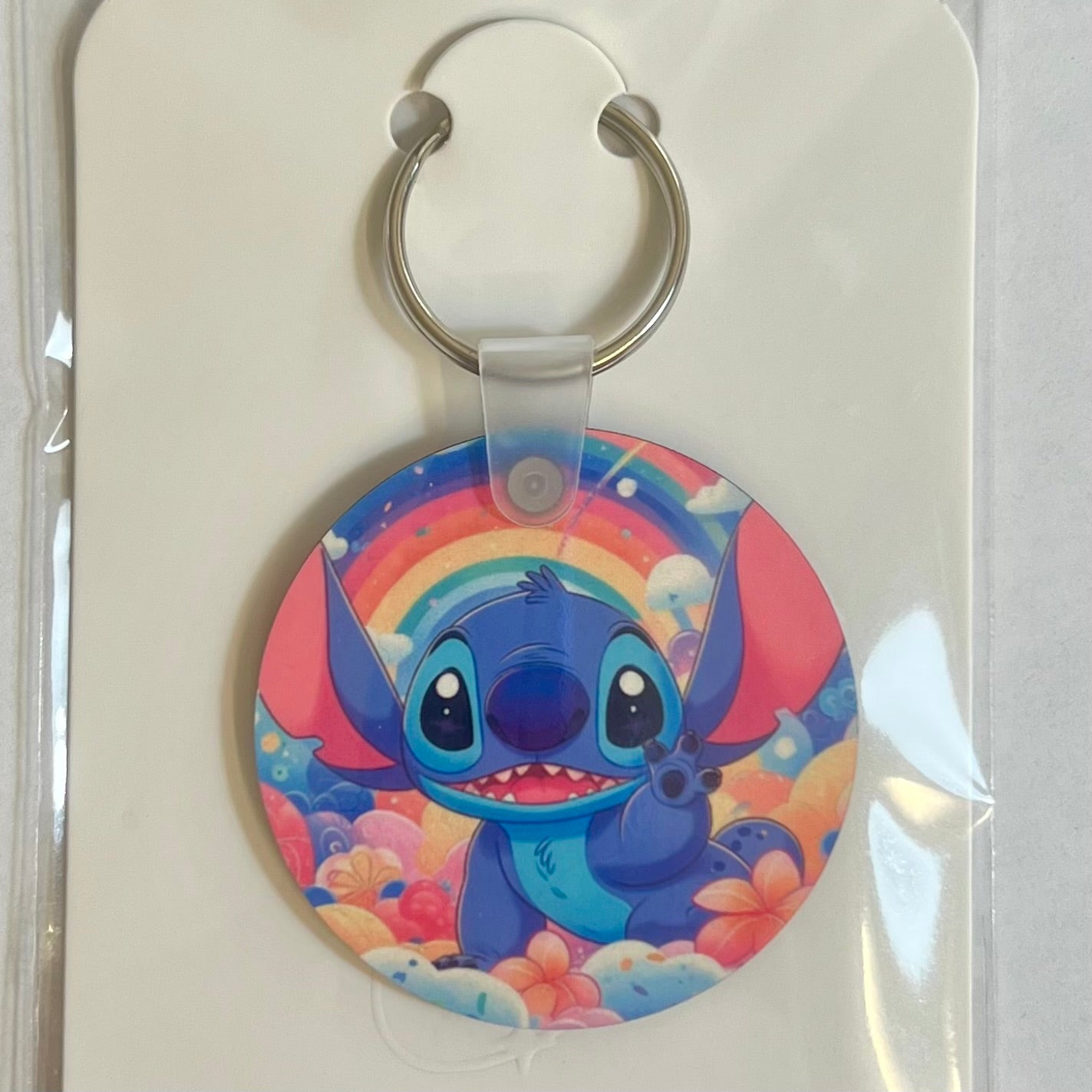 Porte-Clés RD018 Personnage Recto Verso – Porte-Clés Sublimé Résistant et Original Ø 5 cm