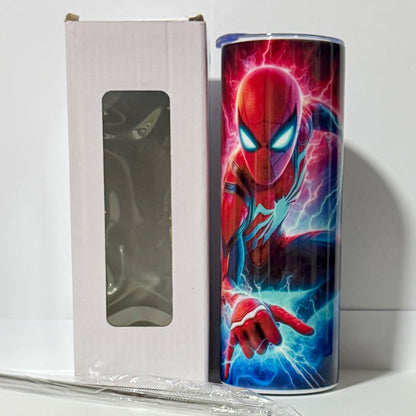 Tumbler A120- 590ml en Acier Inoxydable – Gourde Thermos Isotherme Chaud et Froid | Avec Paille