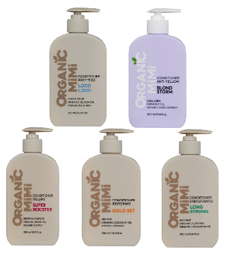 Après-shampoing Bio 300ml – Jojoba, Coco, Argan, Macadamia ou Olive – Hydratant, Nourrissant et Réparateur