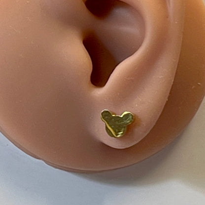 Boucles d’Oreilles en Acier Inoxydable B014 – Doré ou Argenté | Hypoallergéniques et Résistantes à l’Eau