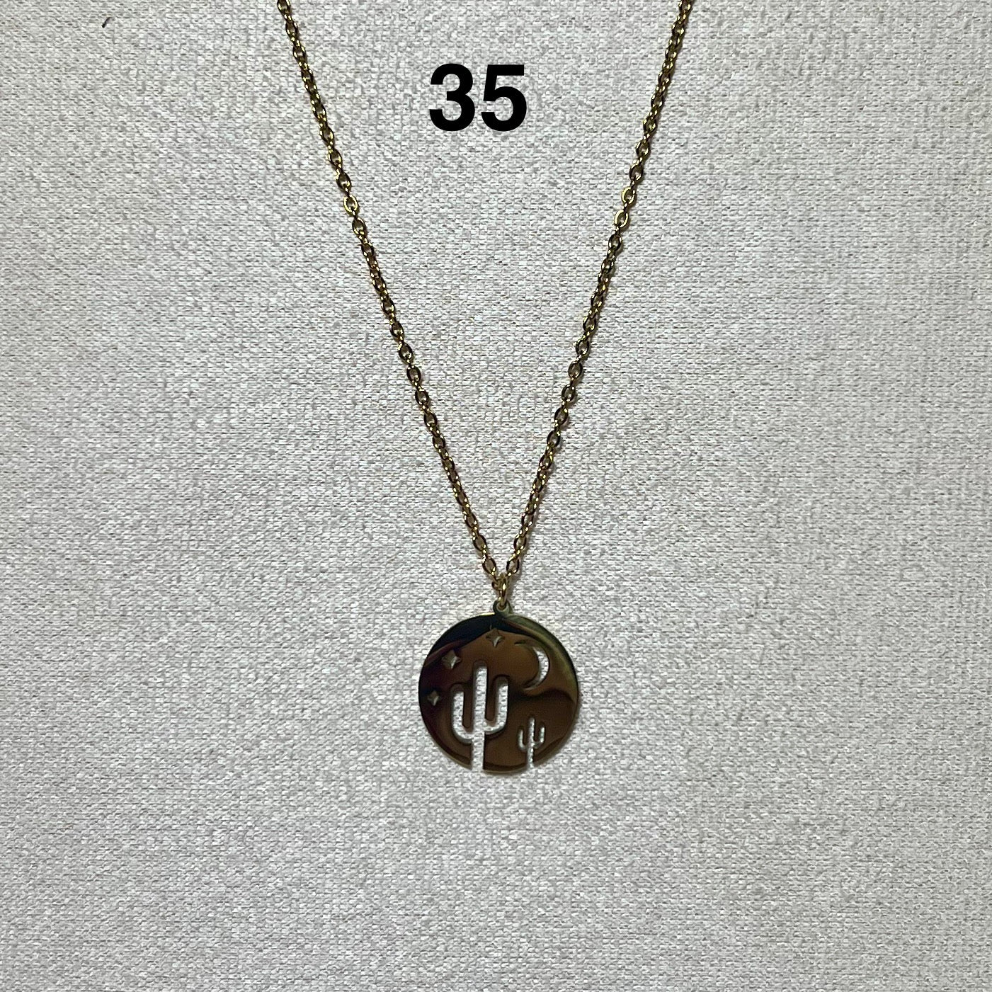 Collier en acier inoxydable N° 35 (44cm) – Ajustable, hypoallergénique et résistants à l’eau