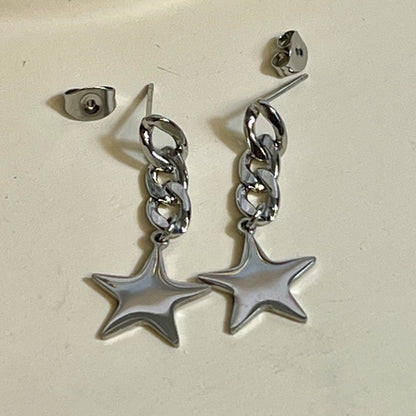 Boucles d’Oreilles en Acier Inoxydable B028 – Doré ou Argenté | Hypoallergéniques et Résistantes à l’Eau