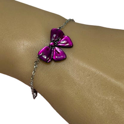 Bracelets Nolia – Nœud en pâte polymère et acier inoxydable