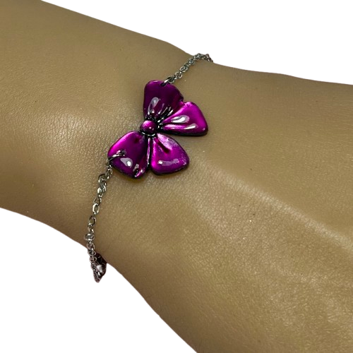 Bracelets Nolia – Nœud en pâte polymère et acier inoxydable