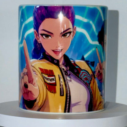 Mug B031 325ml en Céramique – Tasse Blanche Haute Qualité | Résistant Lave-vaisselle et Micro-ondes