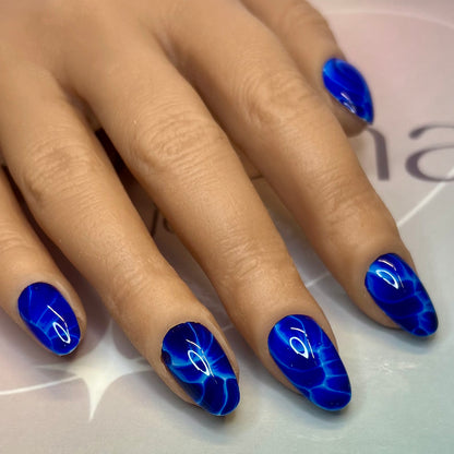 Fast Nails F011 Éclair Bleu Brillant – Kokoha