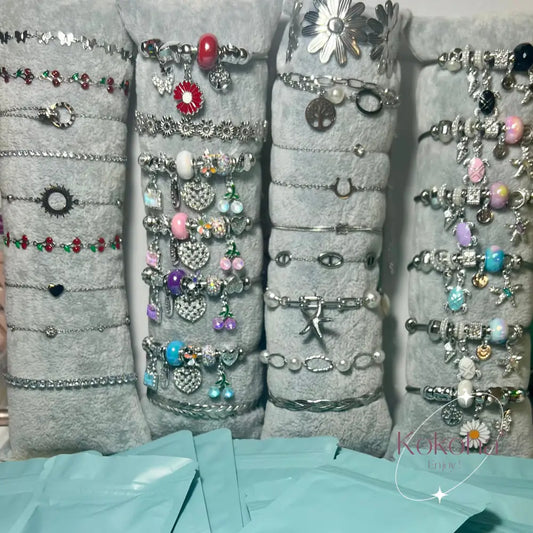 Box bracelet bracelets