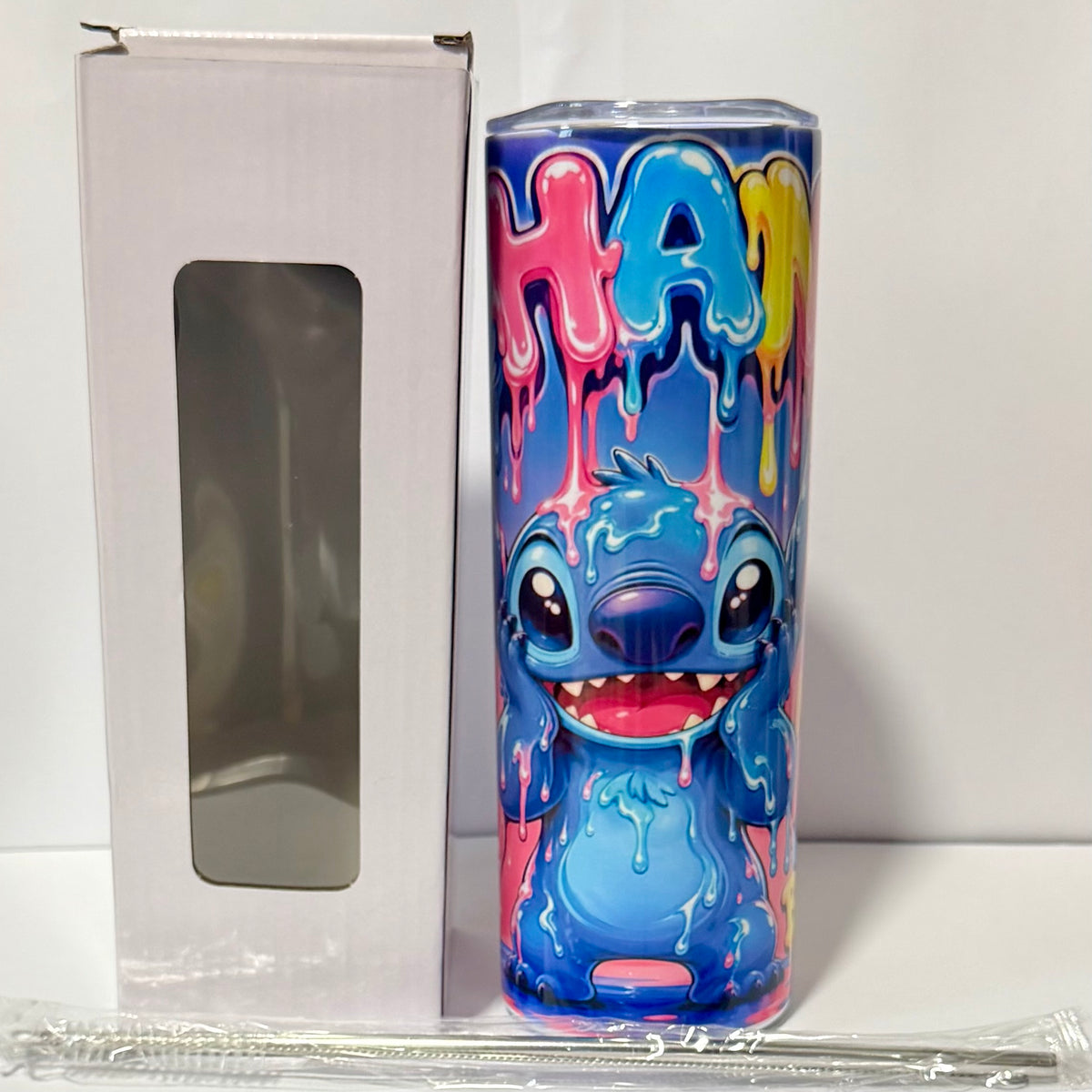Tumbler A153- 590ml en Acier Inoxydable – Gourde Thermos Isotherme Chaud et Froid | Avec Paille