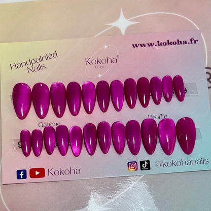 Kit Press On Nails “Fast Nails” F010 – Ongles parfaits en quelques minutes !