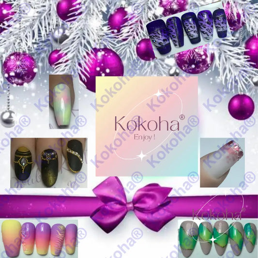 Calendrier l’avent Ongles - Press Nails - Calendrier l’avent Kokoha