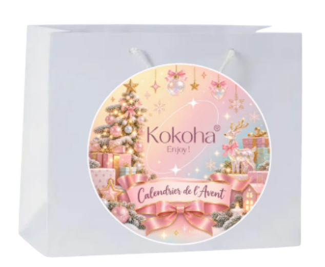 Calendrier de l’Avent Kokoha personnalisé – 24 pochettes