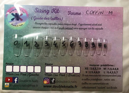 Sizing Kit Coffin M Sizing (Guide De Tailles)