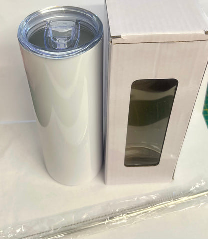 Tumbler A044 - 590ml en Acier Inoxydable – Gourde Thermos Isotherme Chaud et Froid | Avec Paille