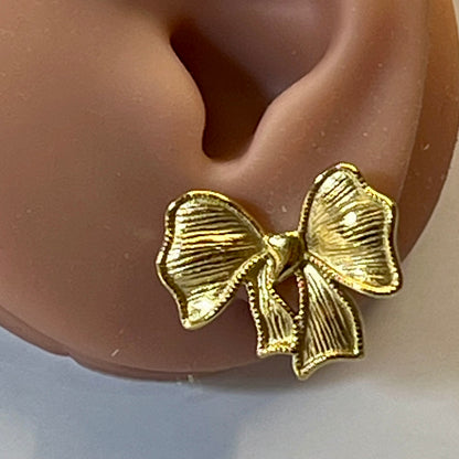 Boucles d’Oreilles en Acier Inoxydable B033 – Doré ou Argenté | Hypoallergéniques et Résistantes à l’Eau