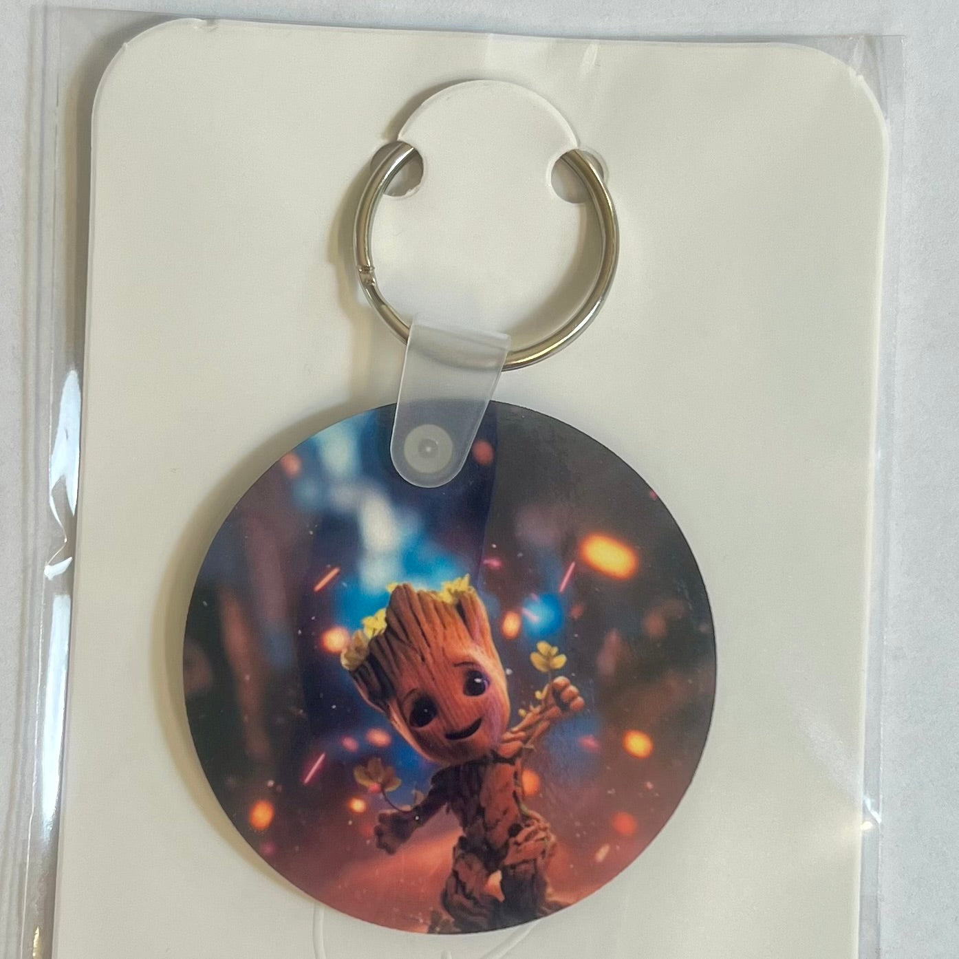 Porte-Clés RD016 Personnage Recto Verso – Porte-Clés Sublimé Résistant et Original Ø 5 cm