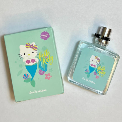Mini Eau de Parfum Mermaid Hello Kitty – 6 Fragrances Tropicales 15ml | Parfum Femme Format Voyage