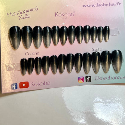 Kit Press On Nails “Fast Nails” universels NO035 à assortir à la parure