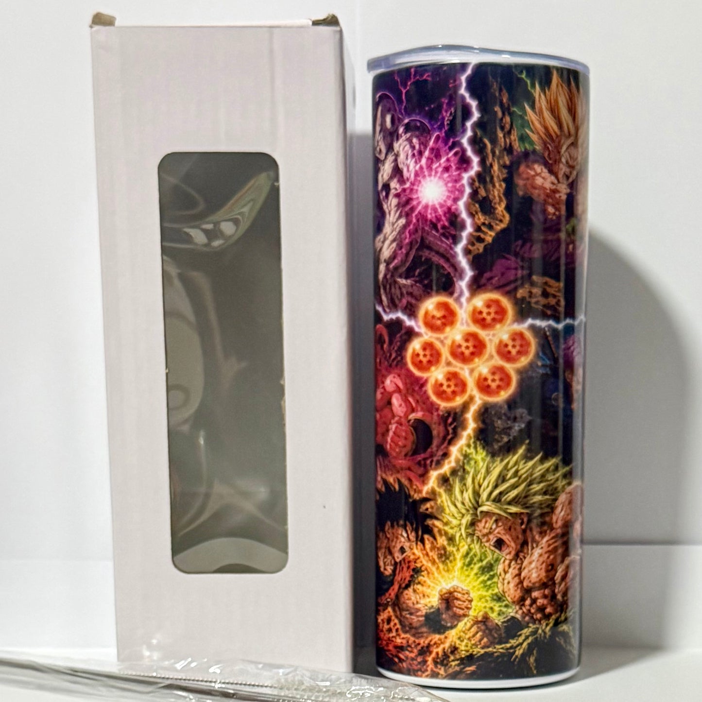 Tumbler A118- 590ml en Acier Inoxydable – Gourde Thermos Isotherme Chaud et Froid | Avec Paille