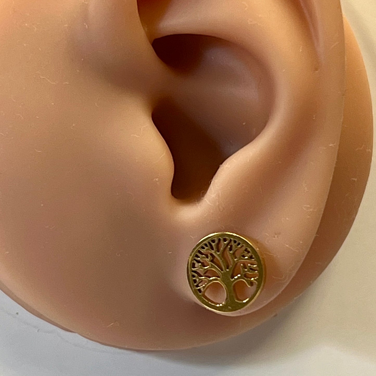 Boucles d’Oreilles en Acier Inoxydable B002 – Doré ou Argenté | Hypoallergéniques et Résistantes à l’Eau