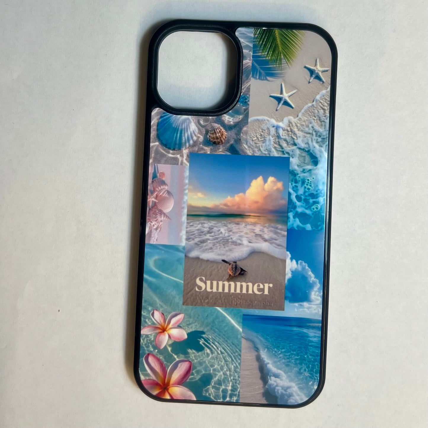 Coque Téléphone C017 Été et Floral – Coque Premium Anti-Choc en Silicone et Aluminium