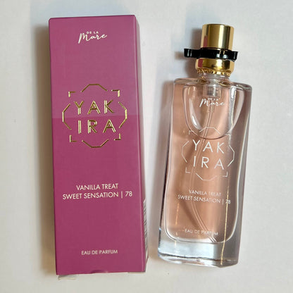 Mini Eau de Parfum De La Mare Yakira Femme 15ml – 6 Fragrances Gourmandes & Élégantes | Longue Tenue