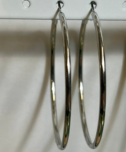Boucles d’Oreilles en Acier Inoxydable B039 – Doré ou Argenté | Hypoallergéniques et Résistantes à l’Eau