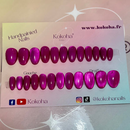 Kit Press On Nails “Fast Nails” F010 – Ongles parfaits en quelques minutes !