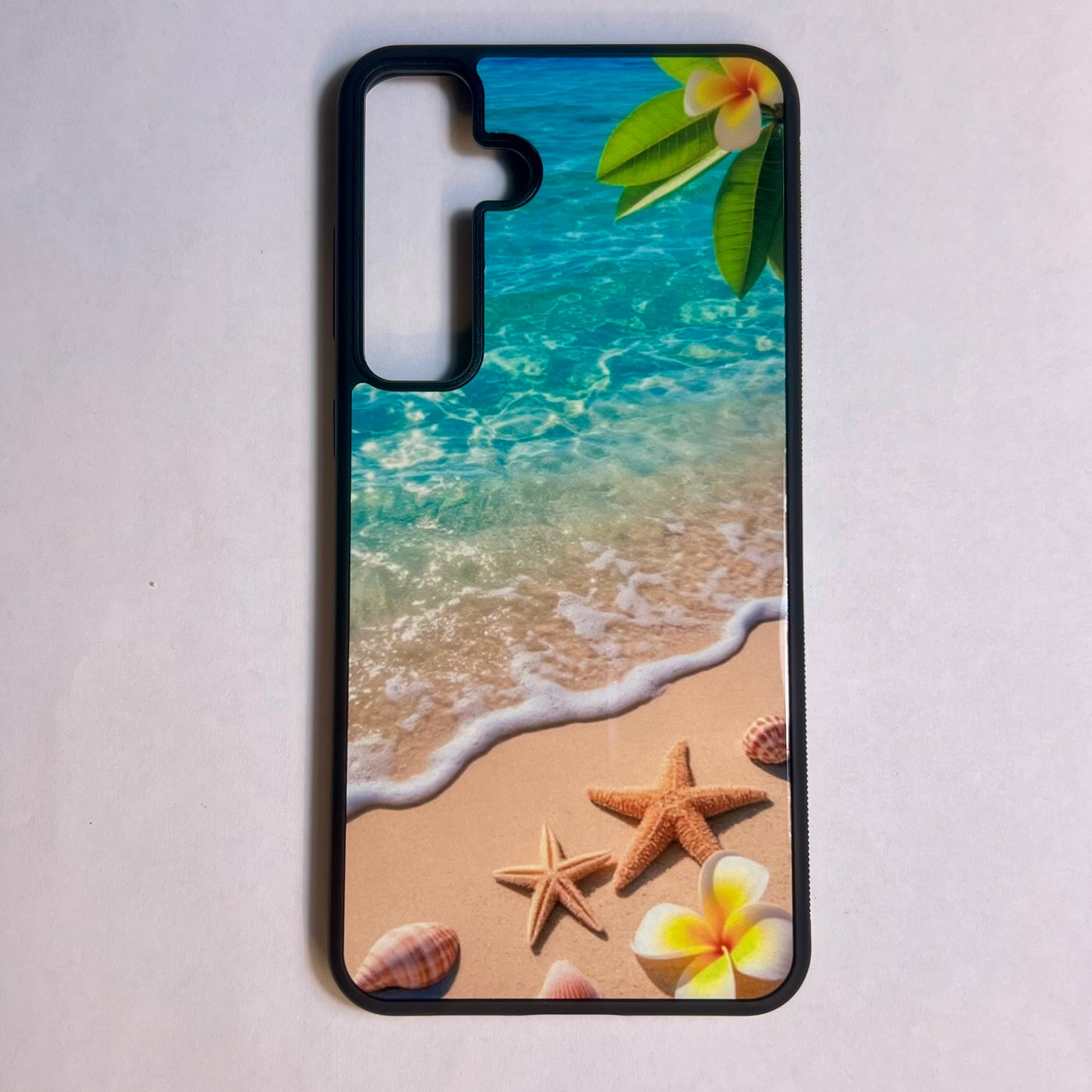 Coque Téléphone C024 Été et Floral – Coque Premium Anti-Choc en Silicone et Aluminium