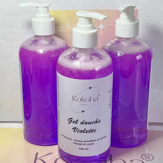 Gel Douche Hydratant 500ml – Flacon Pompe | Peaux Sensibles et Sèches | PH neutre