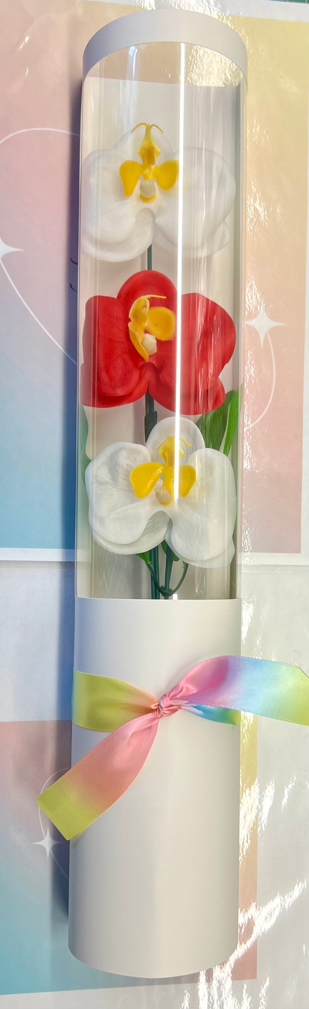 Composition orchidées de savon