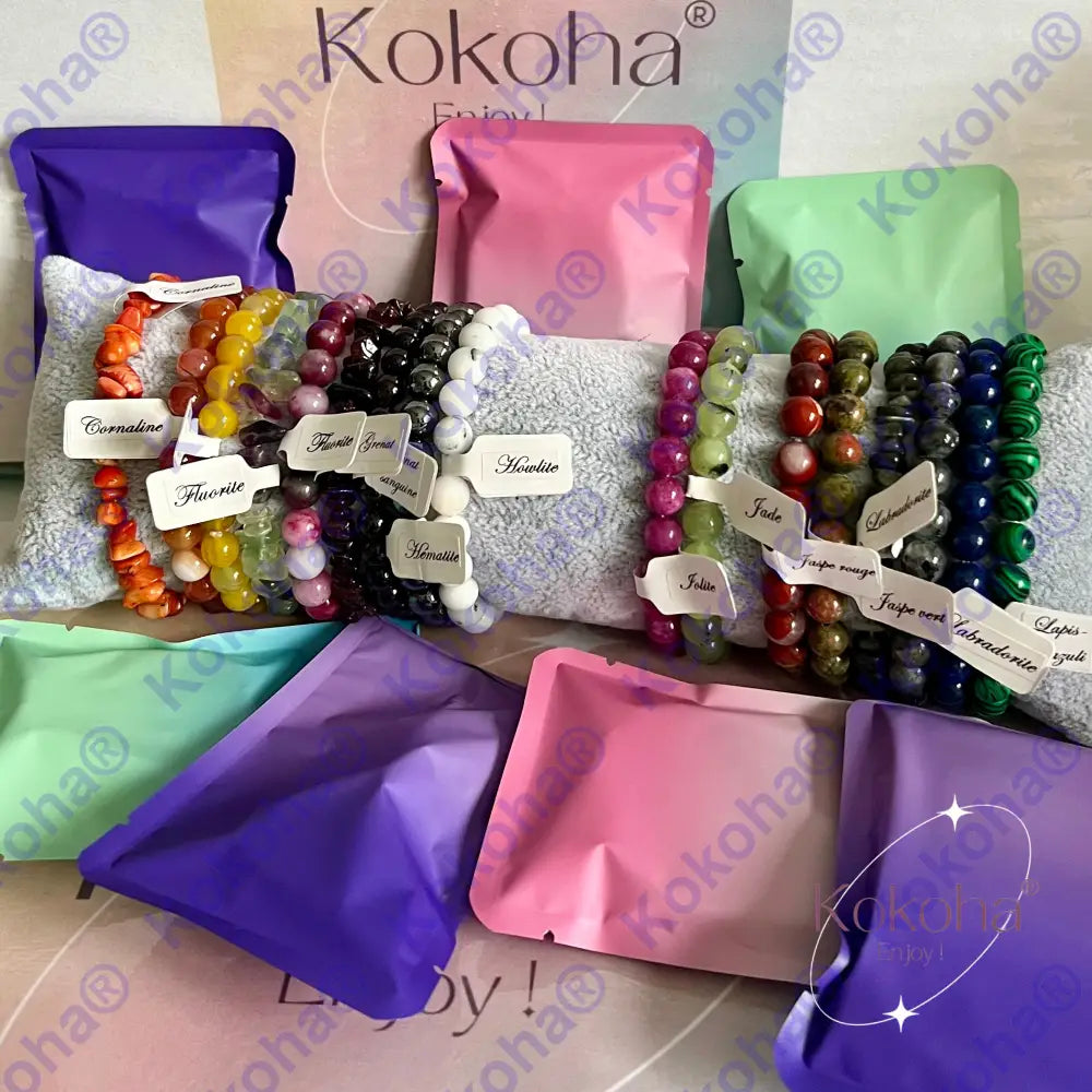 Box surprise bracelets de puissance - Bracelets en pierre