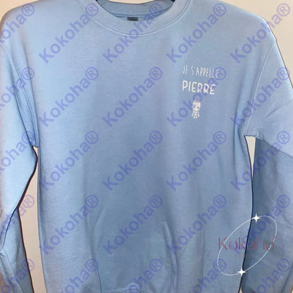 Sweat ’Je s’appelle’ personnalisé - CLIQUER PHOTO PERSONNALISER - Sweat personnalisé