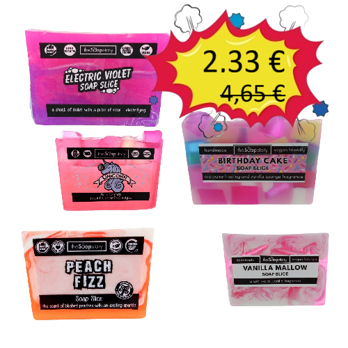 Tranches de Savons faits mains Soap Story 120 gr