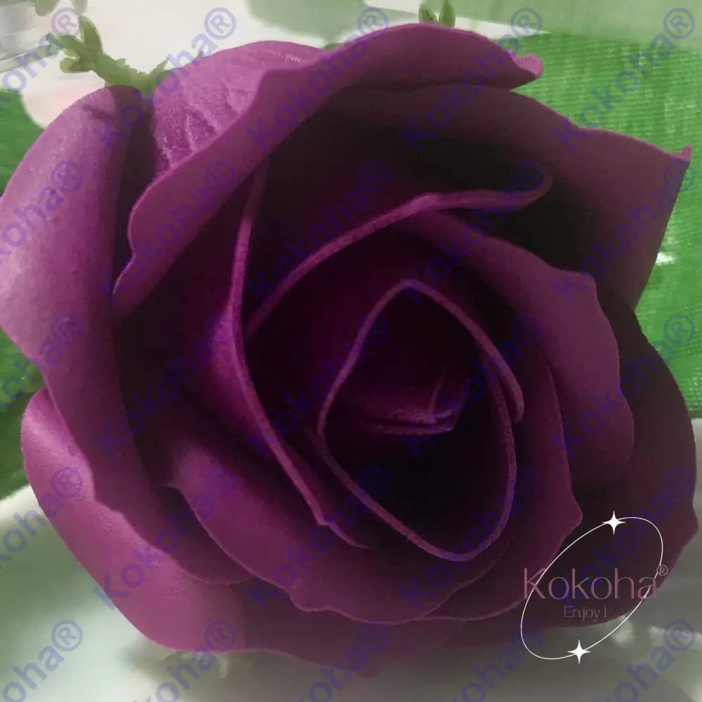 Roses de savon - Violette - rose de savon