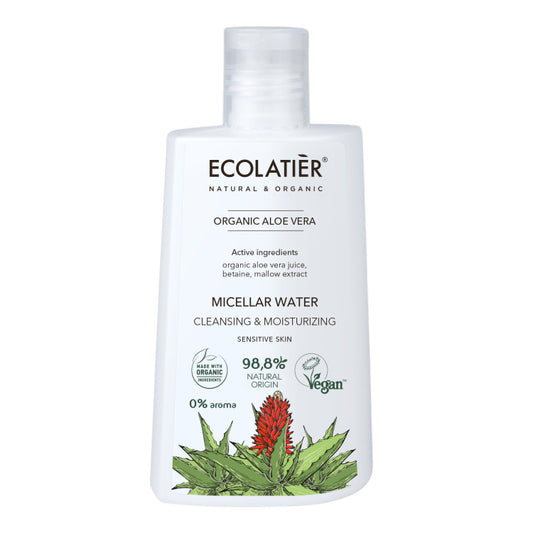 PRECOMMANDE Eau micellaire nettoyante et hydratante à l'aloe vera bio
