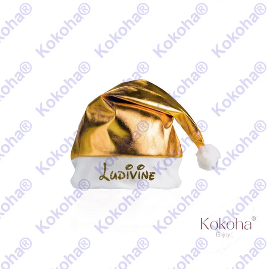 Bonnet De Noël Métallisé Doré Bonnet Noël