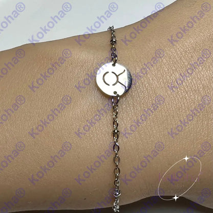 Bracelet Astro Argenté / Taureau