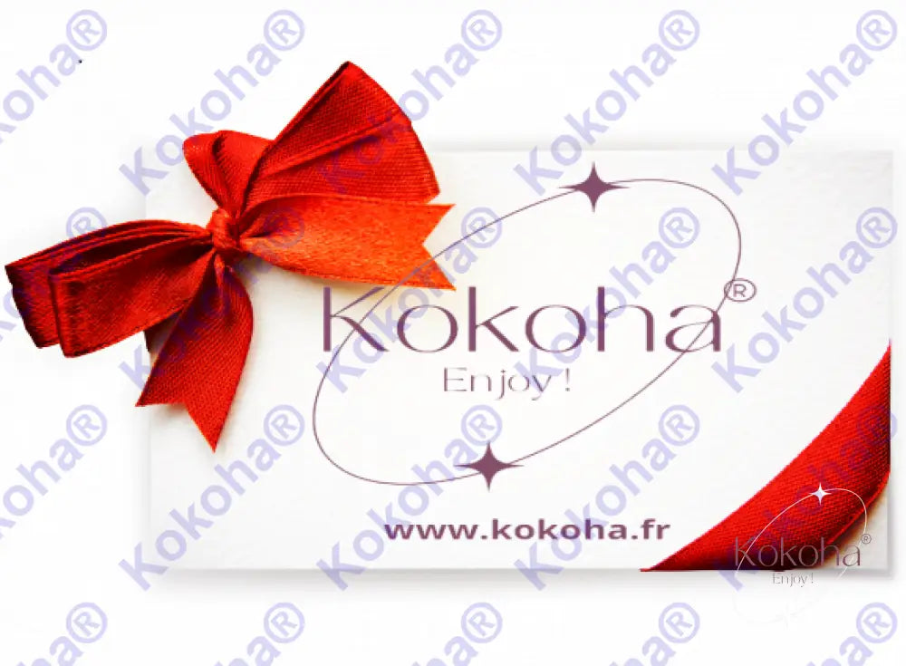 Carte - Cadeau Kokoha® Carte Cadeaux