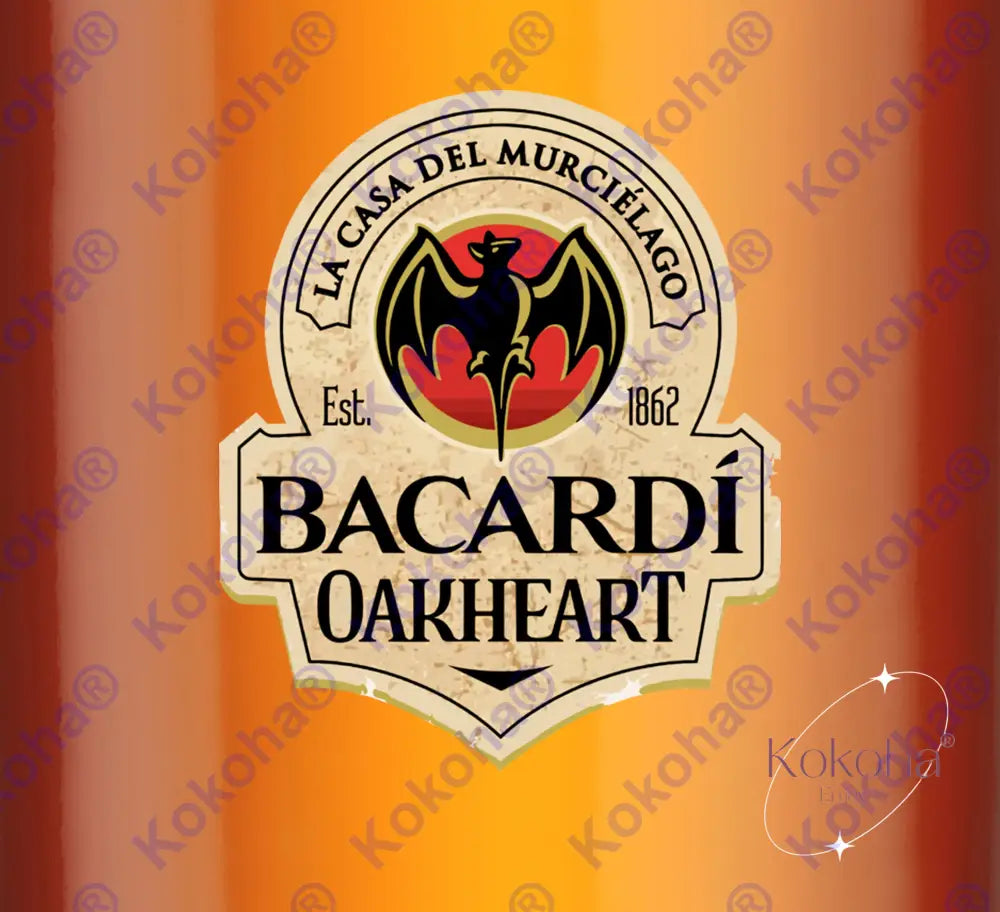 Gourde - Thermos Personnalisée (Tumbler) Boissons Bacardi Oakheart Tumbler Personnalisé