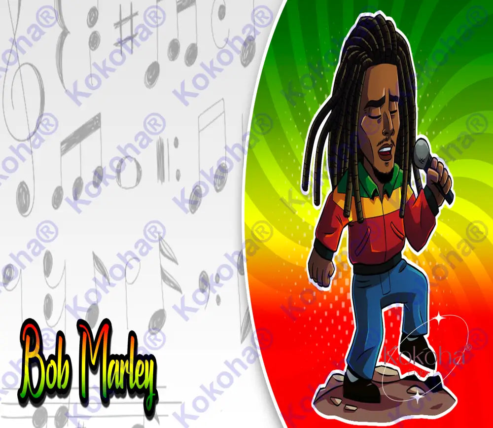 Gourde - Thermos Personnalisée (Tumbler) Music Bob Marley Tumbler Personnalisé