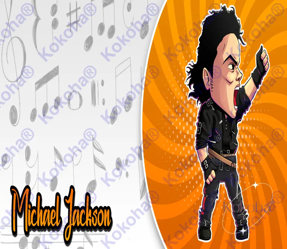 Gourde - Thermos Personnalisée (Tumbler) Music Michael Jackson B Tumbler Personnalisé