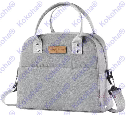 Lunch bag personnalisée - Gris - lunche bag isotherme personnalisée