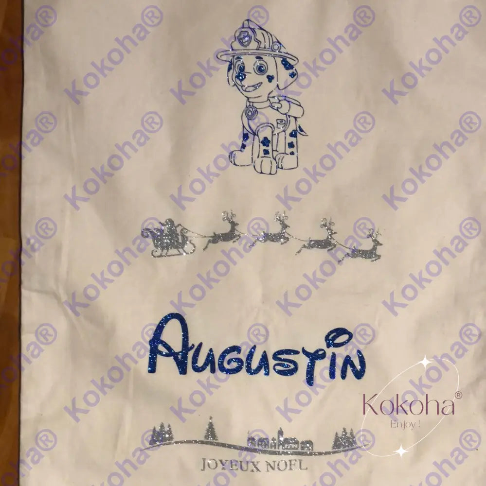 Hotte De Noël Personnalisée Hotte Noël